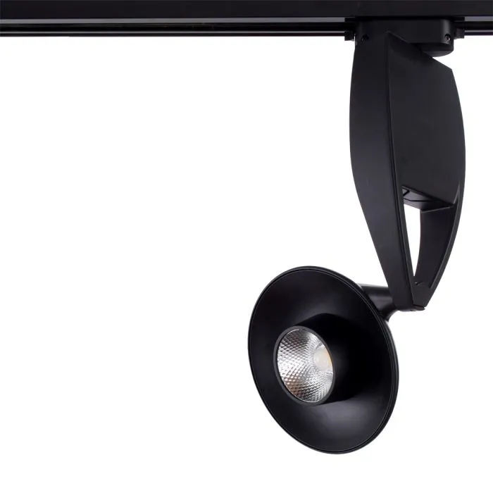 Трековый светильник Arte Lamp NOTA A4235PL-1BK | Дом Декора
