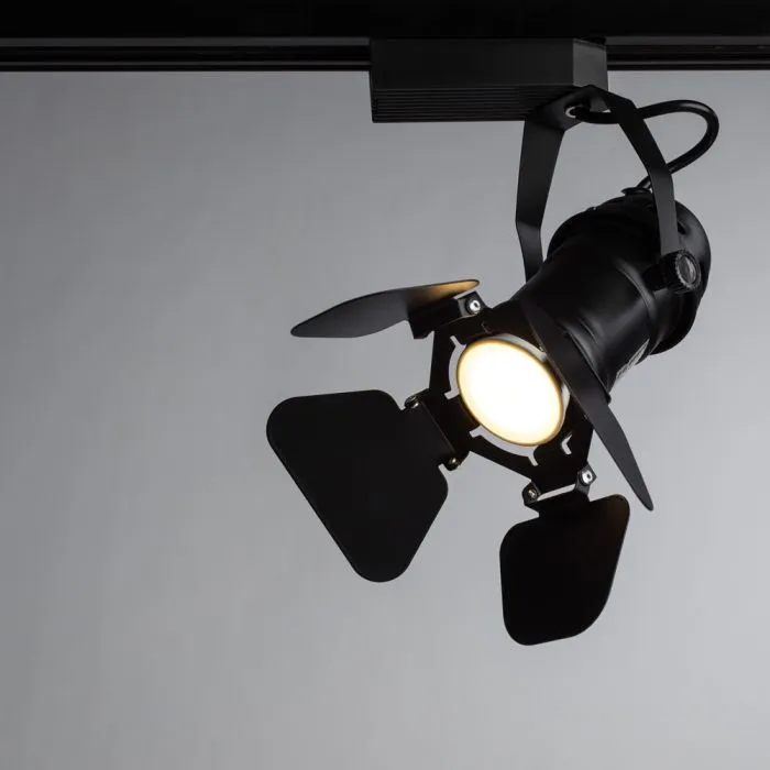 Трековый светильник Arte Lamp PETALO A5319PL-1BK | Дом Декора