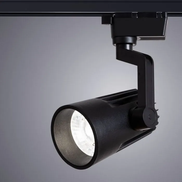 Трековый светильник Arte Lamp WALES A1632PL-1BK | Дом Декора