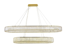 NEWPORT 8240 Потолочная чашка 8240 L35*12*H4 90+140 oval gold , Gold L35*12*H4 cm