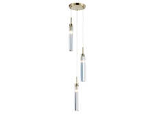 NEWPORT 4520 Потолочная чашка 4520 D20 3 подвеса gold , Gold D20*H2.5 cm
