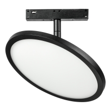 Светильник трековый поворотный 48V 12W 4000K 180° черный Uno Lightstar 209747