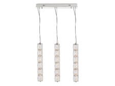 NEWPORT 8240 Потолочная чашка 8240 L50*8*H3,5 3 подвеса chrome , Chrome L50*8*H3,5 cm