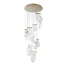 Каскадные каскадная люстра arte lamp grappolo a2283sp-14go