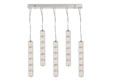 NEWPORT 8240 Потолочная чашка 8240 L70*8*H3,5 5 подвесов chrome , Chrome L70*8*H3,5 cm